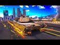 Unstoppable 9999HP Tank Destroying Cops In GTA 5 RP
