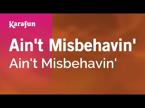 Ain't Misbehavin' - Ain't Misbehavin' | Karaoke Version | KaraFun