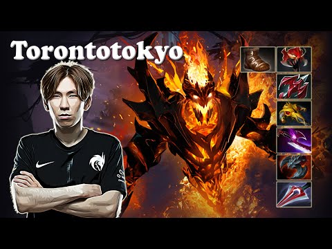 TORONTOTOKYO - Shadow Fiend Safelane with Mira vs Miposhka | Dota 2 7.30e Gameplay