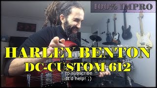 Video thumbnail for BEST DOUBLE NECK GUITAR. HARLEY BENTON DC CUSTOM 612 DOUBLE NECK GUITAR RELAX MUSIC DEMO! OILID by Oilid