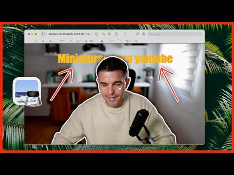 Hacer letras en Mac con Vista Previa