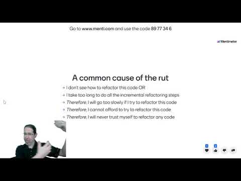 J. B. Rainsberger "Unlocking the Awesome Power of Refactoring" 2020/12/15