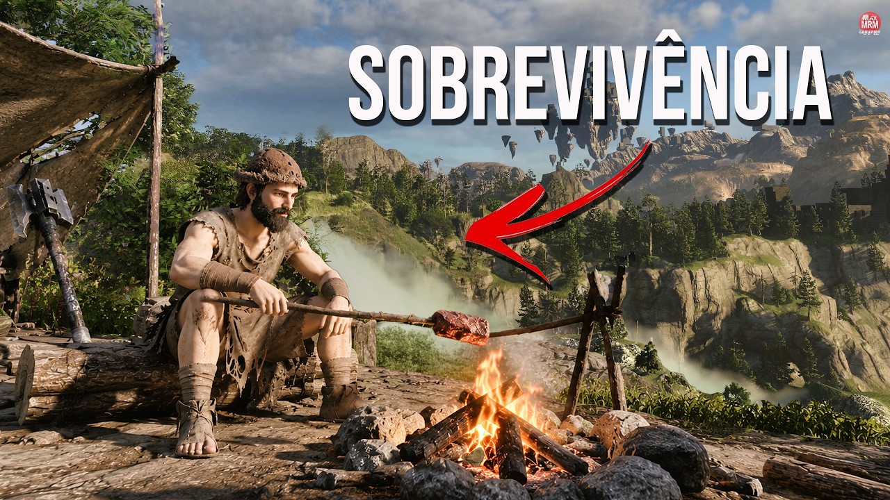 JOGO DE SOBREVIVÊNCIA em MUNDO ABERTO INCRÍVEL! | Enshrouded