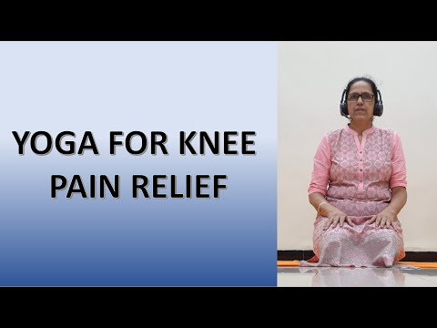 10 minute Yoga for Knee Pain Relief - By Pooja Chanchlani
