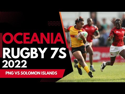 Papua New Guinea vs Solomon Islands (Oceania Rugby 7's Challenge 2022)