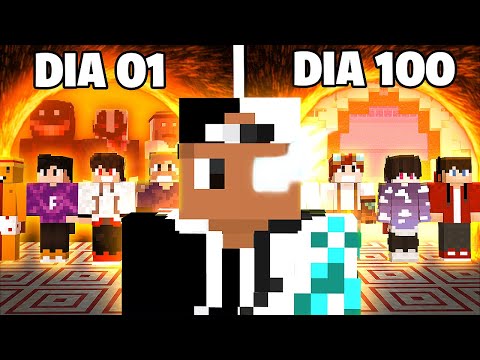 100 DIAS NO MULTIVERSO DAS SÉRIES DE MINECRAFT - O FILME