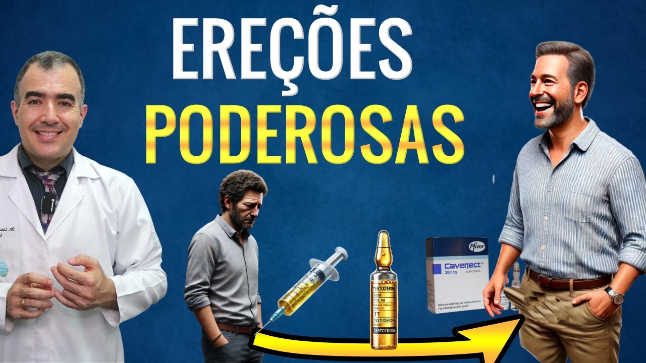 EREÇÕES EXTRAORDINÁRIAS usando essas injeções