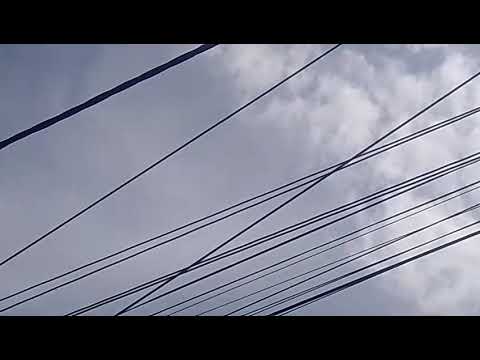 Avião voando em casa de Trairi CE (Airbus A320-214)