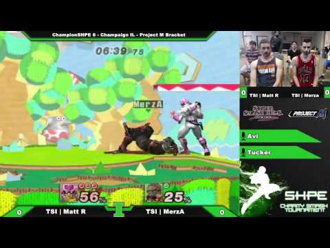 [ChampionSHPE 6] TSI|Matt R (Falcon) vs. TSI|Merza(Ganon)  Project M Bracket