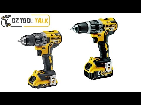 DEWALT smūginis gręžtuvas suktuvas DCD796P2, 70Nm, 2x5.0Ah video