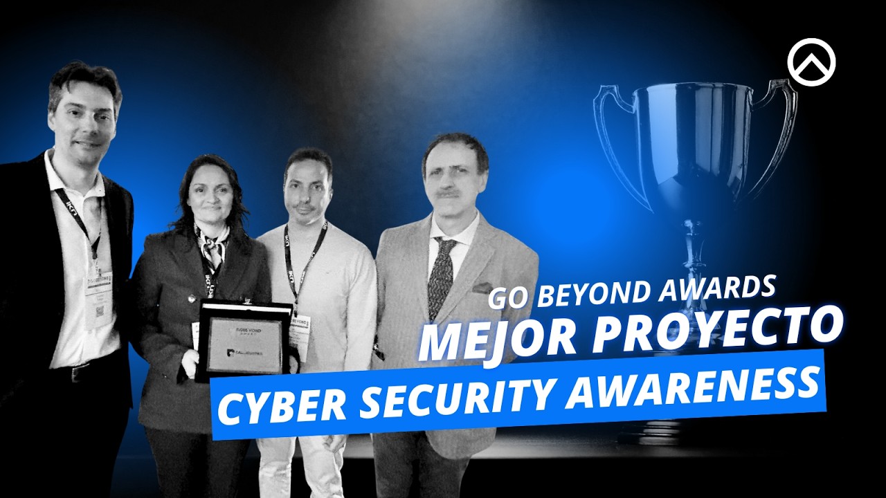🏆 SMARTFENSE gana el premio Mejor Solución de Cyber Security Awareness | | Go Beyond Awards 2026