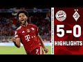 Two goals by Lewandowski | FC Bayern - Dynamo Kiew 5:0 | Highlights | UEFA Champions League