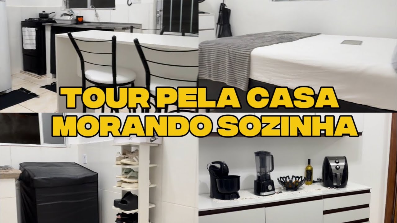 TOUR PELA MINHA CASA | MORANDO SOZINHA AOS 24 ANOS 🏠✨