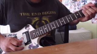 Soldiers of the Wasteland Dragonforce guitar cover