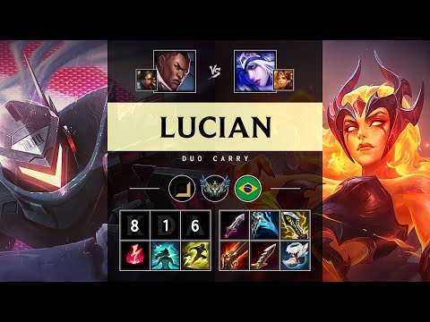 Lucian ADC vs Ashe - BR Challenger Patch 25.08