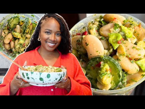 The Bean Salad Recipe I Can’t Stop Making | Chimichurri Bean Salad Recipe