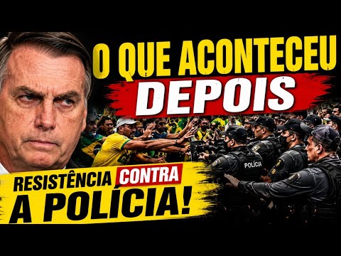 🚨TENSÃO TOTAL! APOIADORES DE BOLSONARO ENFRENTAM POLICIAIS DURANTE OPERAÇÃO!💣
