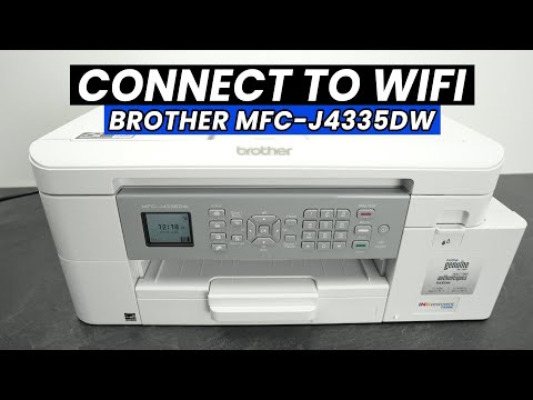 Brother MFC-J4335DW : How to Connect to a Wifi Network