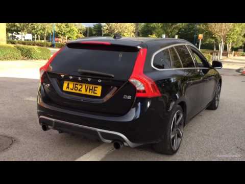 VOLVO V60 D2 R-DESIGN BLACK 2013