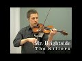 Mr. Brightside - The Killers - Violin and Piano ...