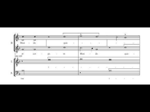 Nuper Rosarum Flores - G. Dufay (vocals)