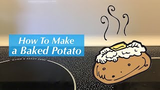How To Make A Baked Potato In A Toaster Oven!