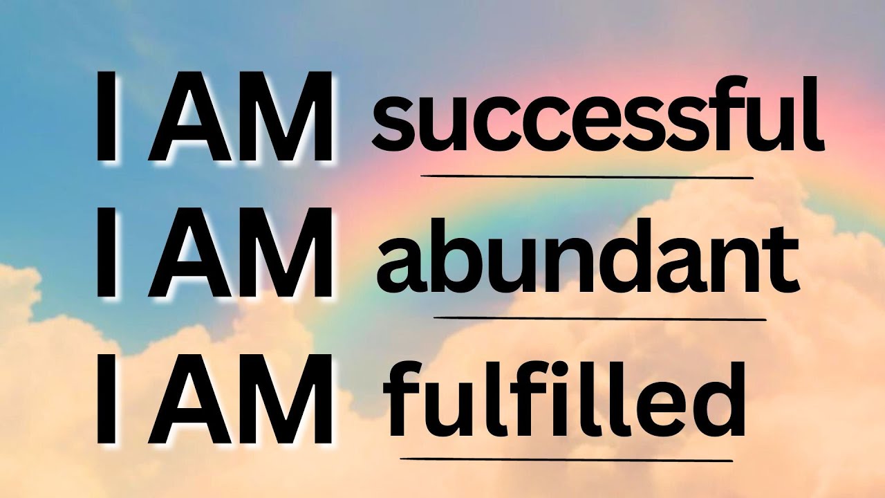 I AM Morning Affirmations for Success | LISTEN EVERY DAY
