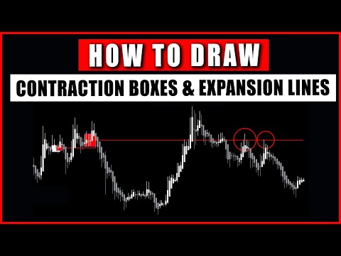 How To Draw Contraction Boxes & Expansion Lines  | Master Pattern Concepts Indicator
