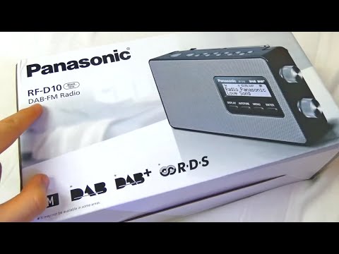 Panasonic RF-D10, Digital Radio with RDS (DAB + FM)