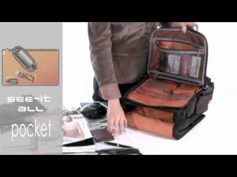 Everki EKS620 Urbanite Vertical Messenger Laptop Bag