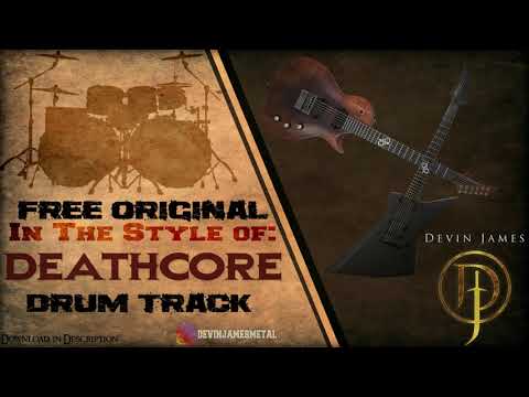 Deathcore Styled Free Original Drum Track - 95 BPM (FREE DOWNLOAD)