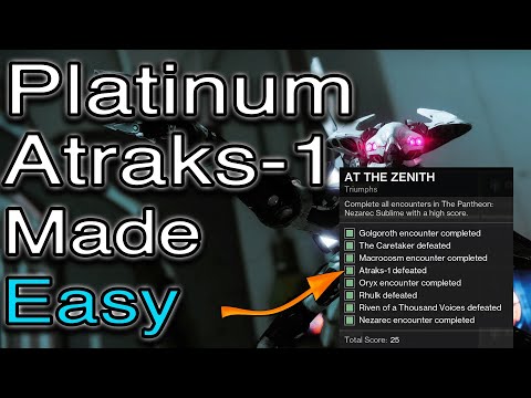 Pantheon Atraks High Score Guaranteed Guide | Destiny 2 Into the Light