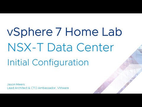 NSX-T 3 creating a cluster and adding a load balanced VIP (VMware vSphere ESXi 7) Jason Meers