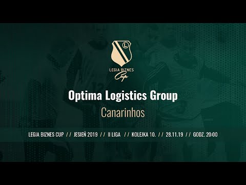 Skrót spotkania Optima Logistics Group - Canarinhos ( Legia Biznes Cup Jesień 2019 )