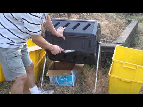 How To Use Dual Tumbler Composter