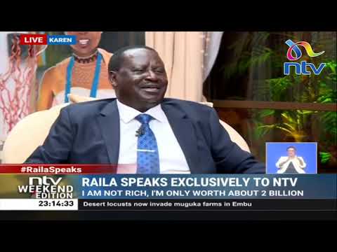 Raila sings his favourite reggae song - Jamaican Farewell