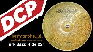 Video thumbnail for Istanbul Mehmet Turk Jazz Ride Cymbal 22" 2265 grams by Drum Center of Portsmouth