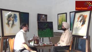 "Potte Bole Paye" Interview with Painter "Gurdish Pannu"