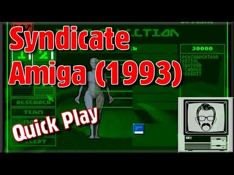 Syndicate (1993) Amiga Quick Play | Nostalgia Nerd