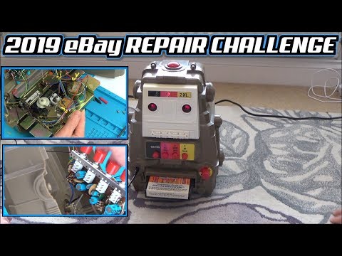 2019 eBay Repair Challenge - Week 4 - 1978 Robot