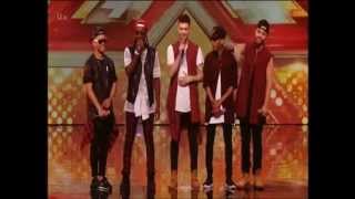 THE X FACTOR 2015 AUDITIONS - THE FIRST KINGS - UPTOWN FUNK