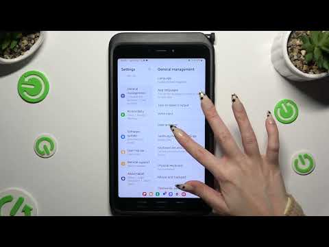 How to Enter Text Correction Options on SAMSUNG Galaxy Tab Active 5?