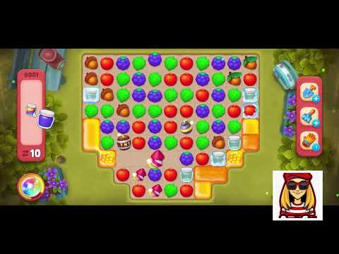 Gardenscapes hard level 8001