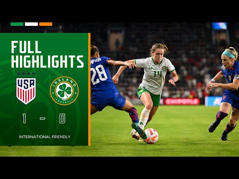 HIGHLIGHTS | USA WNT 1-0 Ireland WNT | International Friendly