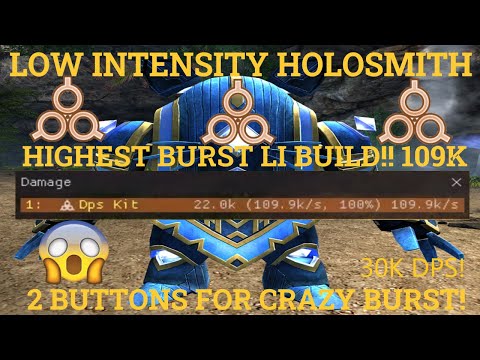 BURST GOD HOLOSMITH | LOW INTENSITY BUILD GUIDE! GUILD WARS 2 | 30K DPS!!