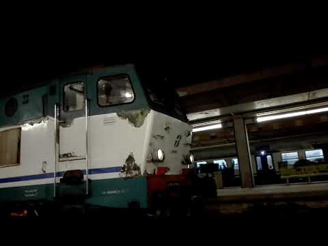 Intercitynotte 1954 Palermo Roma con la nuova livrea