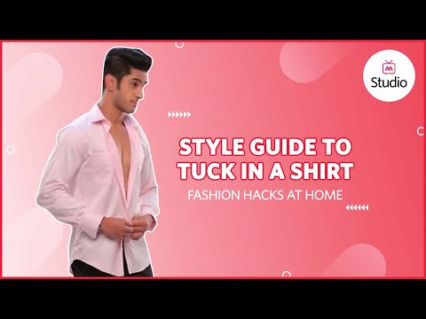 How to Tuck in a Shirt Properly - Myntra