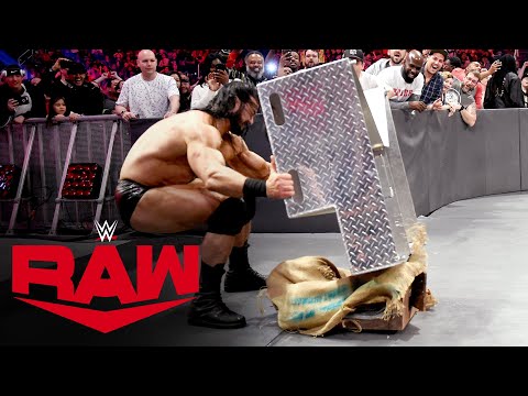 Drew McIntyre crushes Erick Rowan’s mysterious cage: Raw, March 9, 2020
