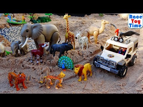 Playmobil Wildlife Safari Toy Sets For Kids - Fun Build and Play