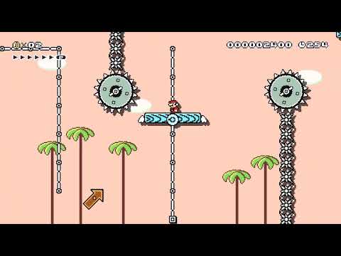 Super Mario Maker 2 - ★Blue world platforming★3-4 by ☆★PRINCE★☆